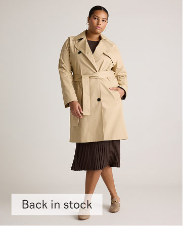 Comfort Stretch Trench Coat