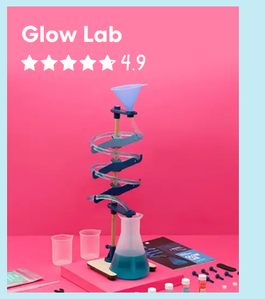Glow Lab. Rated 4.9 out of 5 stars