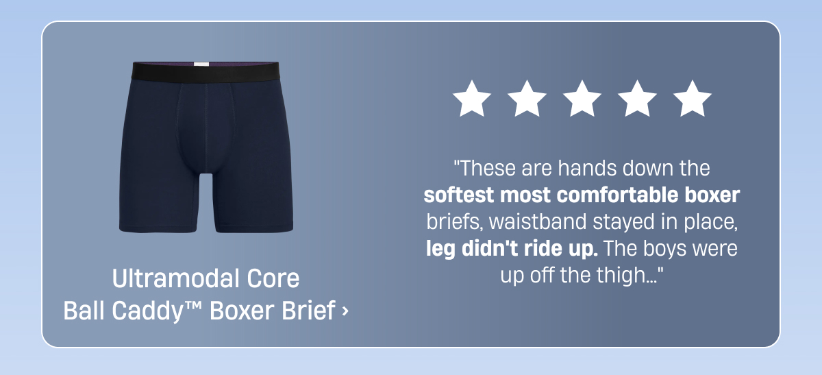 Comfort doesn't have to be boring