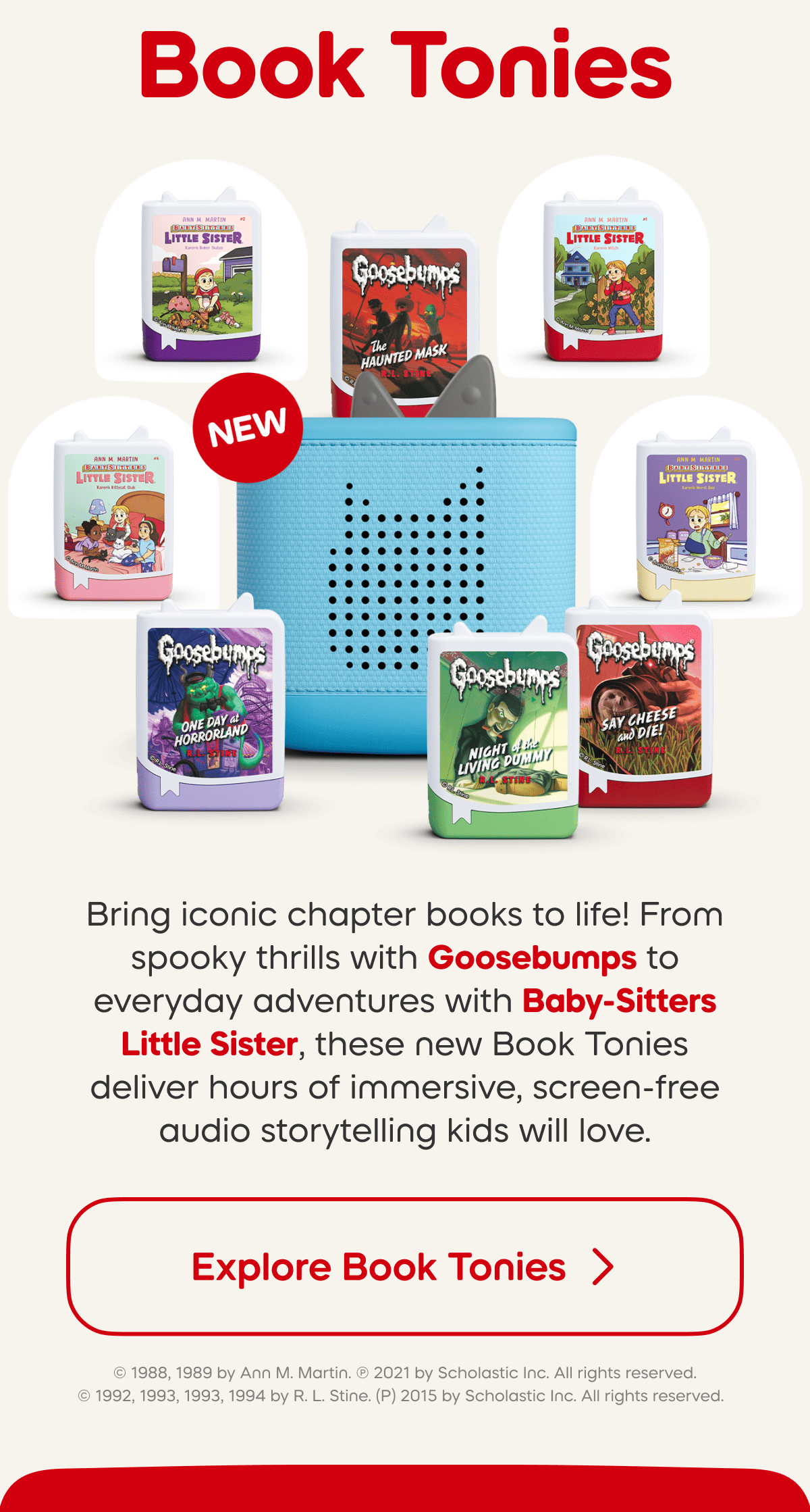 New book Tonies