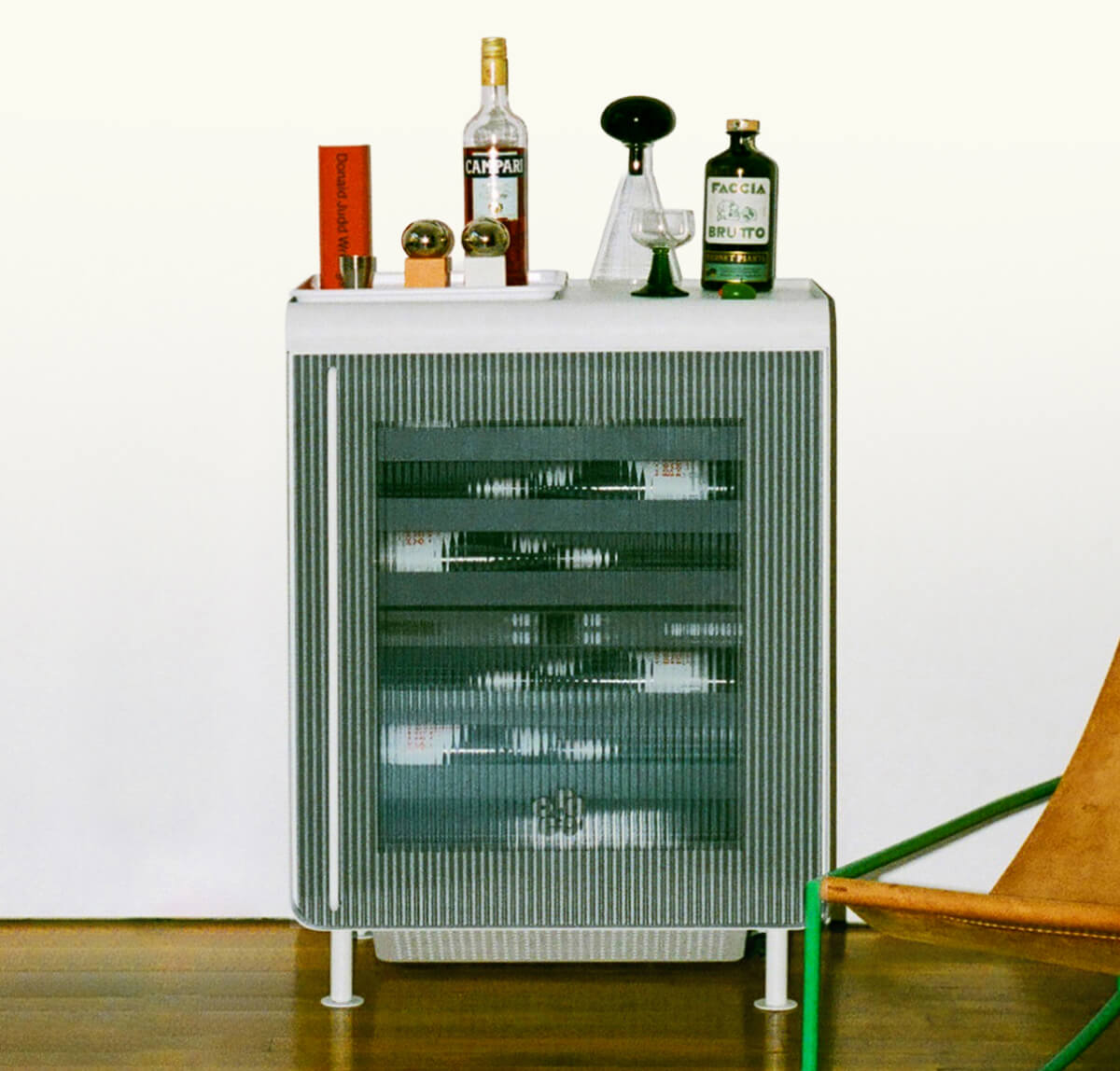 Rocco beverage fridge designed for more than just wine.