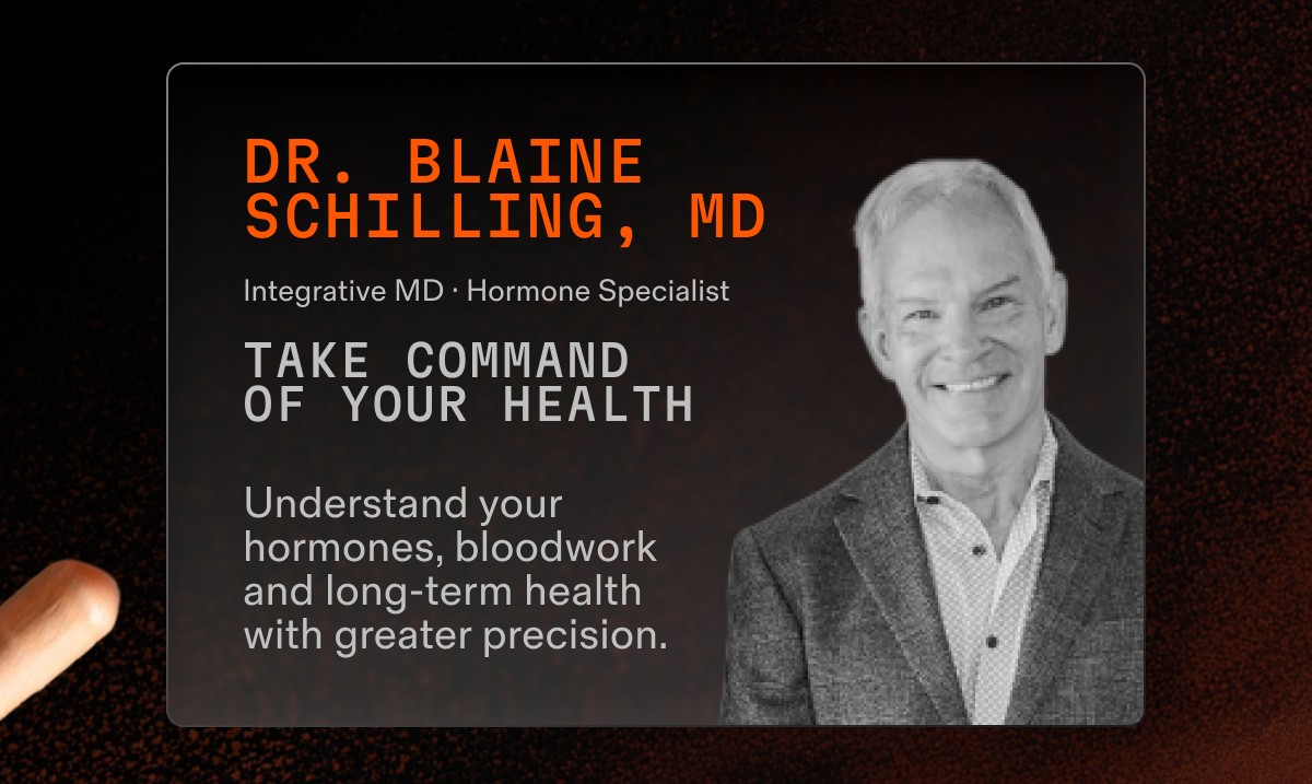 DR. BLAINE SCHILLING, MD | Integrative MD &middot; Hormone Specialist