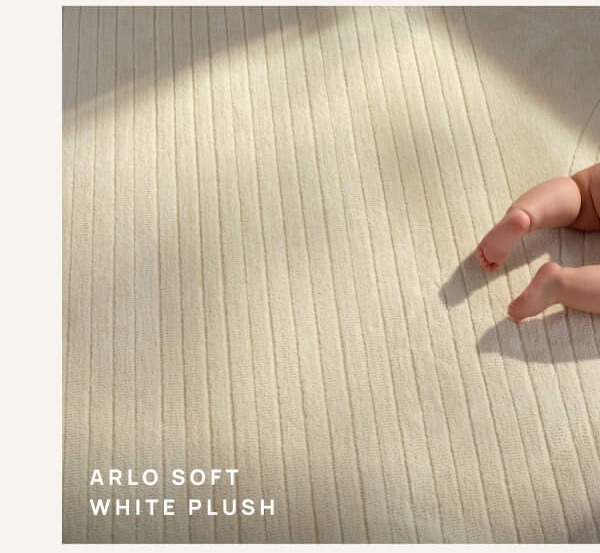 Arlo Soft White Plush Rug | Shop Now