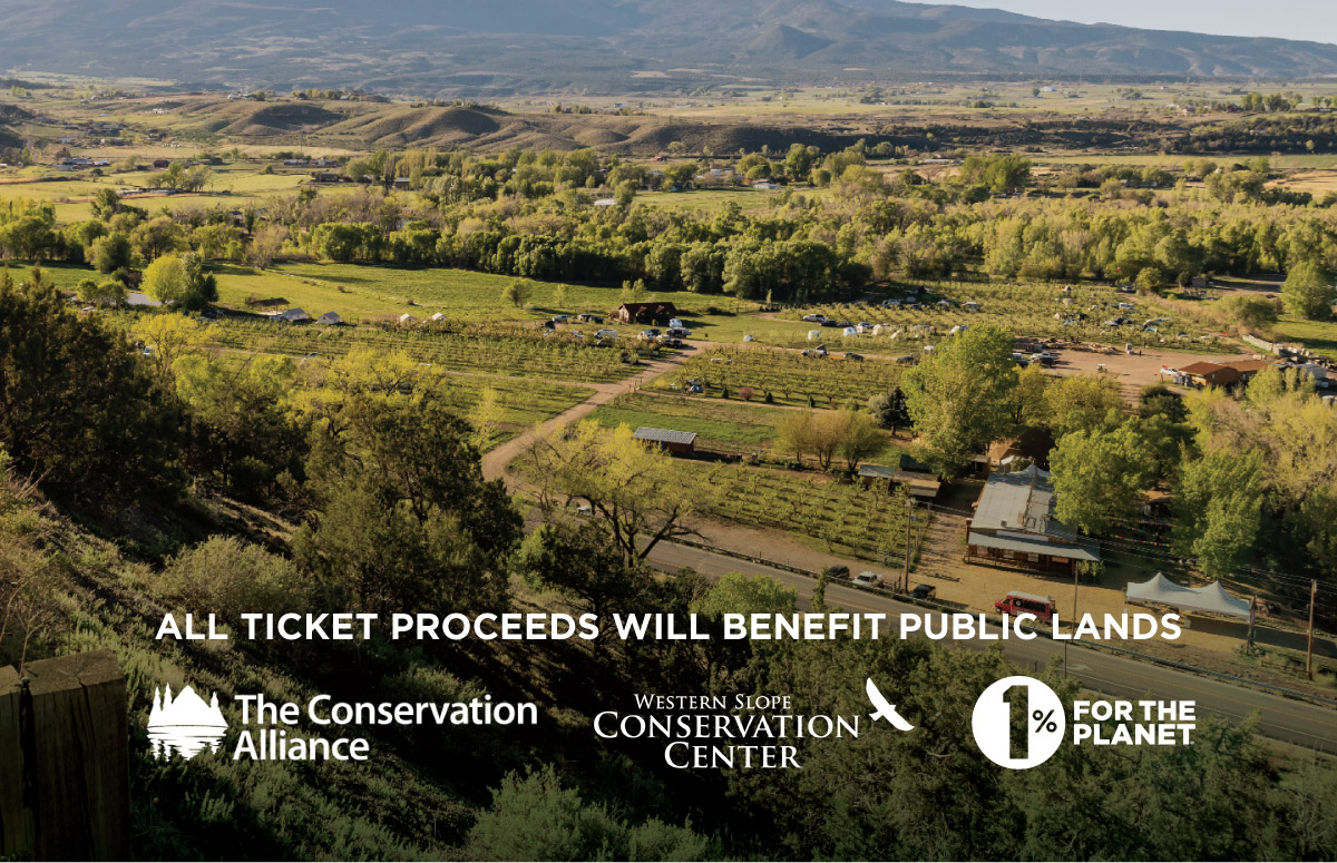 All Ticket Proceeds Will Benefit Public Lands