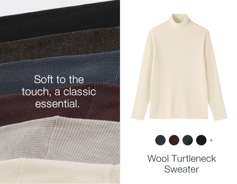 Wool Turtleneck Sweater