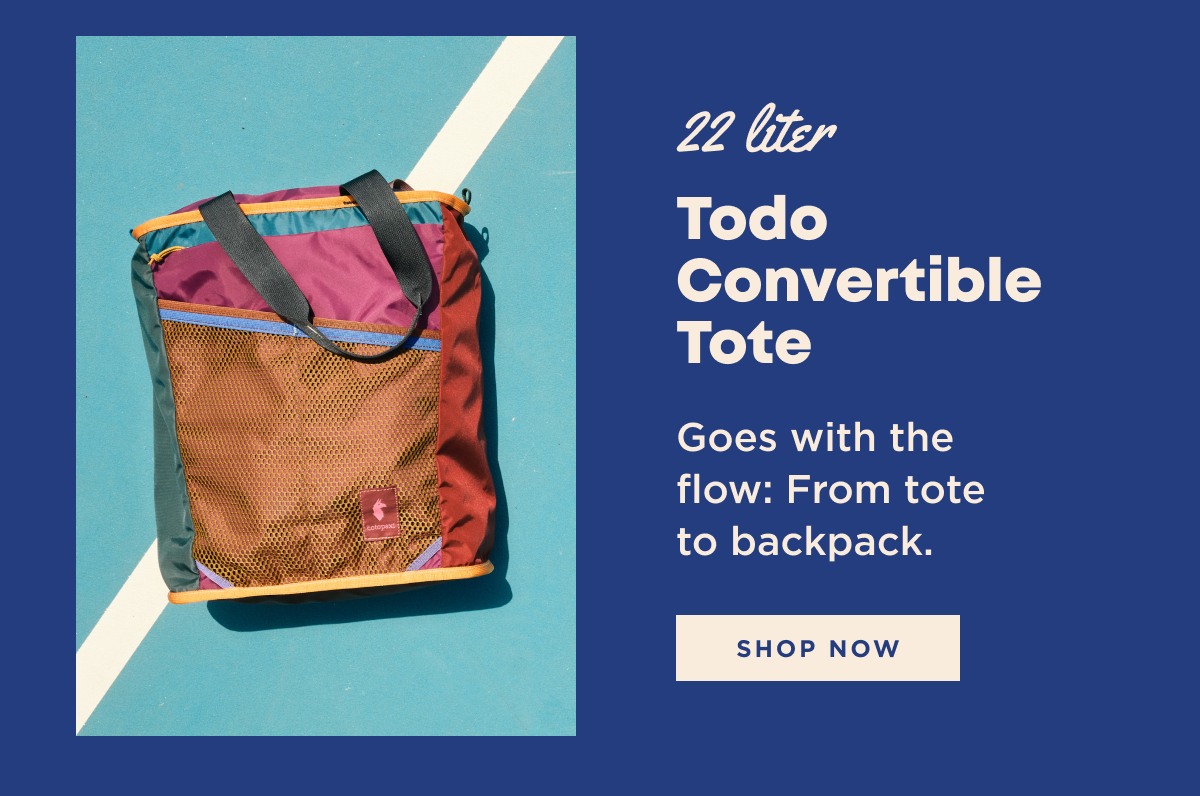 Todo 22L Convertible Tote - Del D&iacute;a