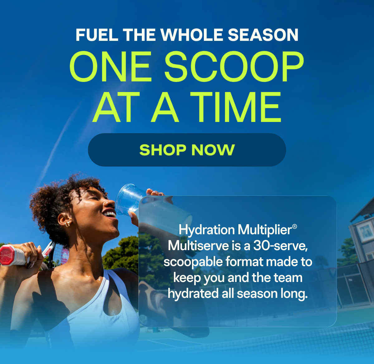 Fuel the Whole Season One Scoop At a Time