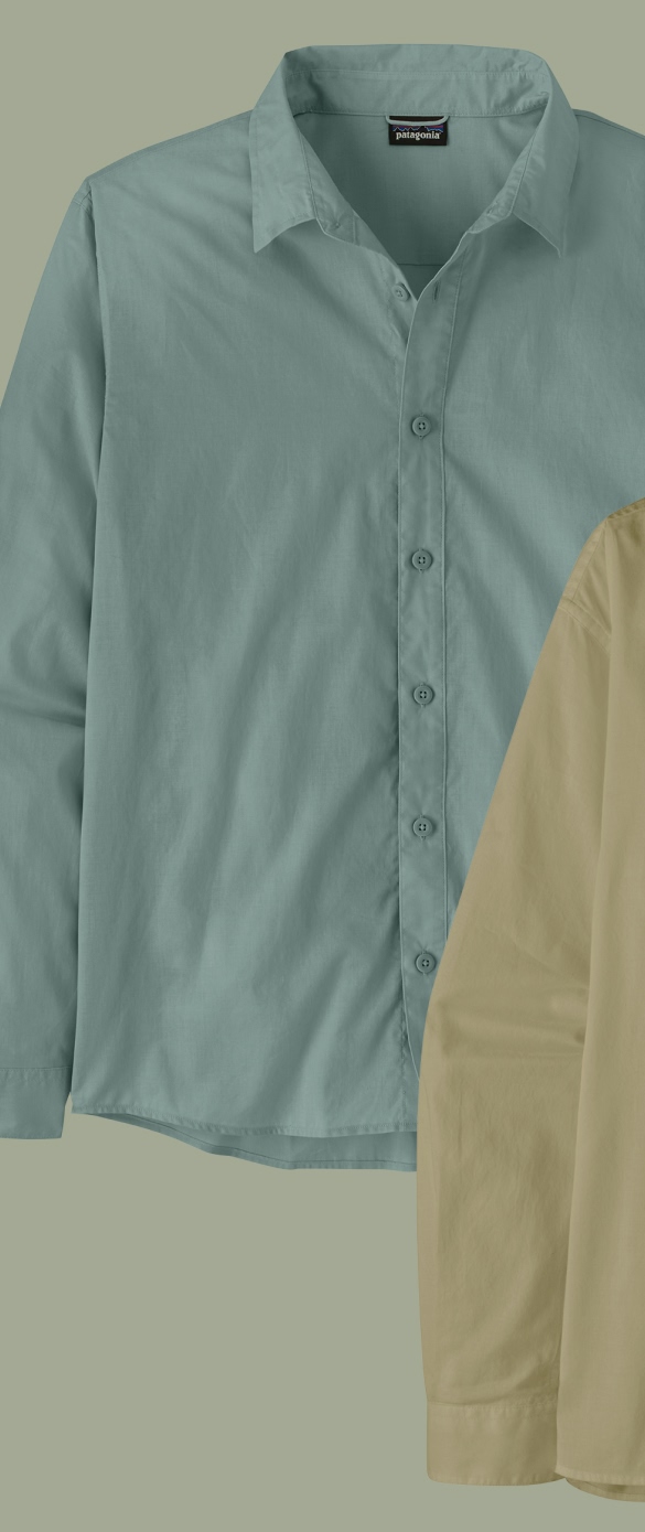 Men&rsquo;s Long-Sleeved Sunrise Stream Shirt
