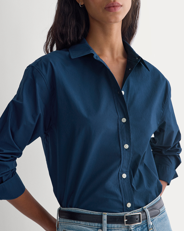 Image | Model in Everyday Shirt | Blue Wing Teal