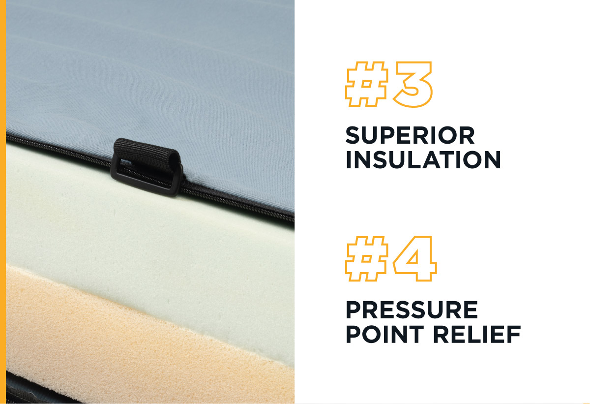Superior Insulation, Pressure Point Relief