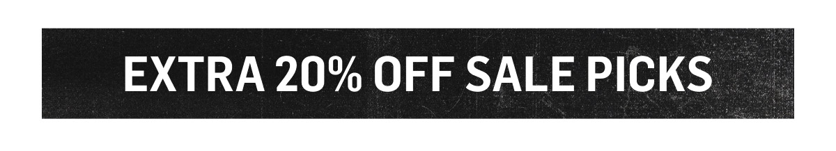 Extra 20% Off Sale Picks