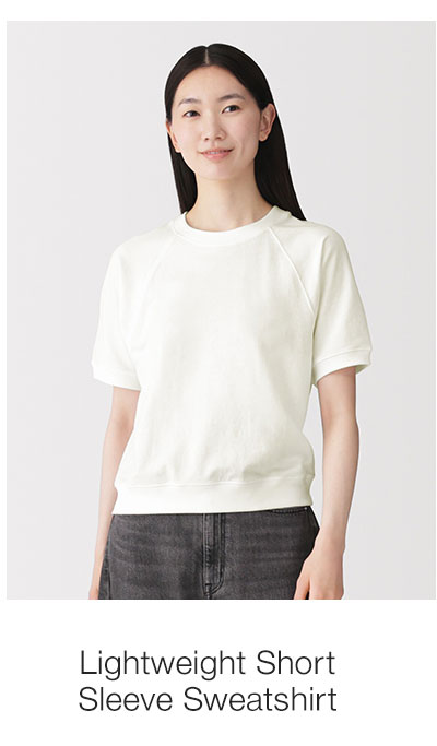 Shop Lightweight Short Sleeve Sweatshirt