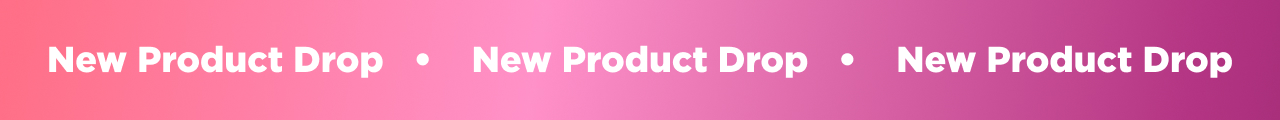 new product drop