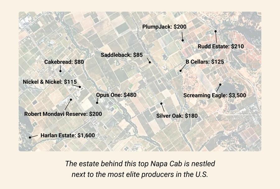The estate behind this top Napa Cab is nestled next to the most elite producers in the U.S.