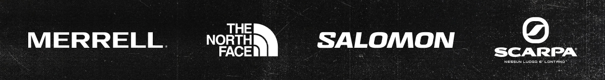 Merrell, The North Face, Salomon, Scarpa