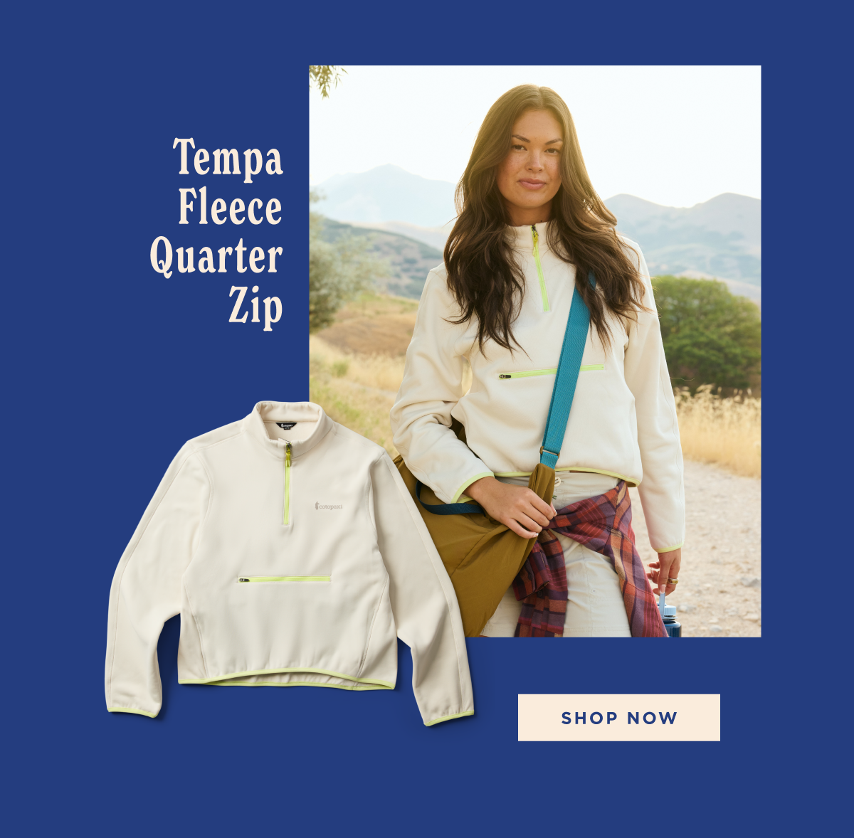Tempa Fleece Quarter-Zip Pullover - Women's