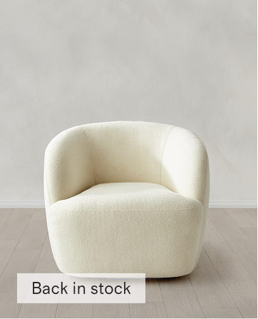 Performance Boucle Swivel Chair