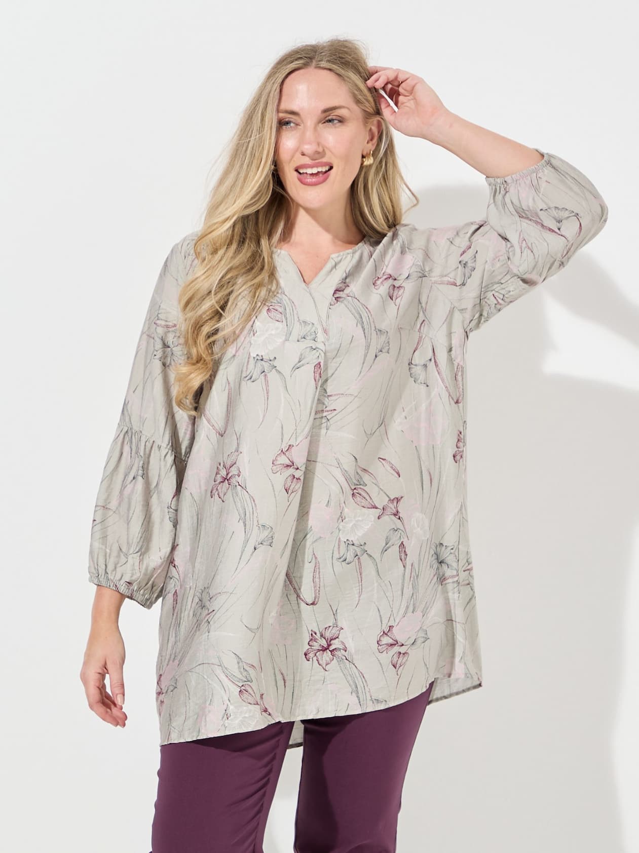 Tyra by CISO Long Printed Tunic