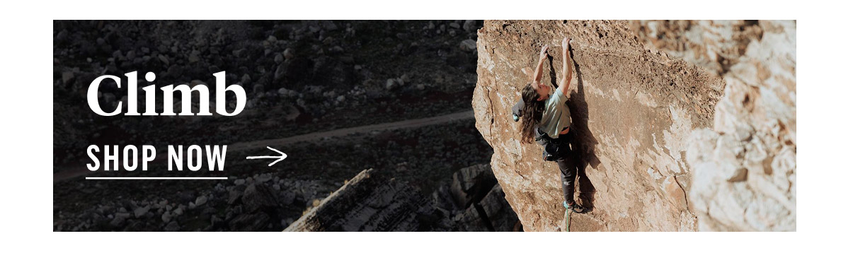 Climb gear on sale, up to 40% off. Shop Now!