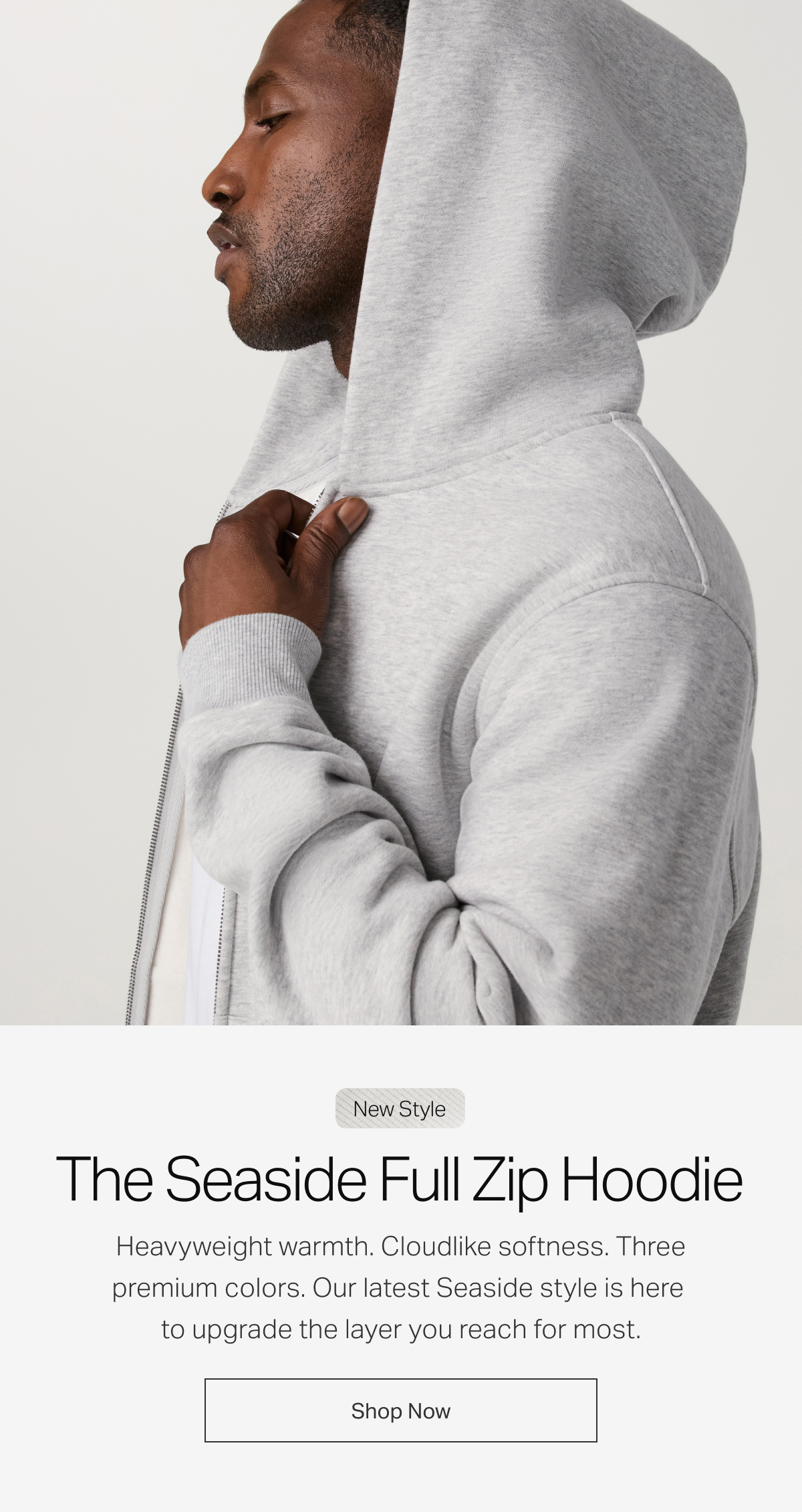 New Style: The Seaside Full Zip Hoodie