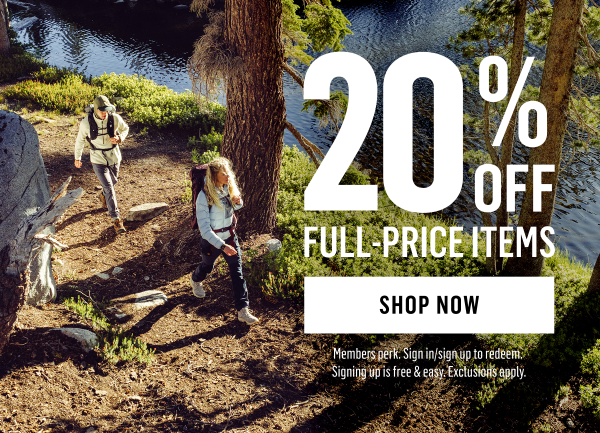 20% off full price items! Shop Now