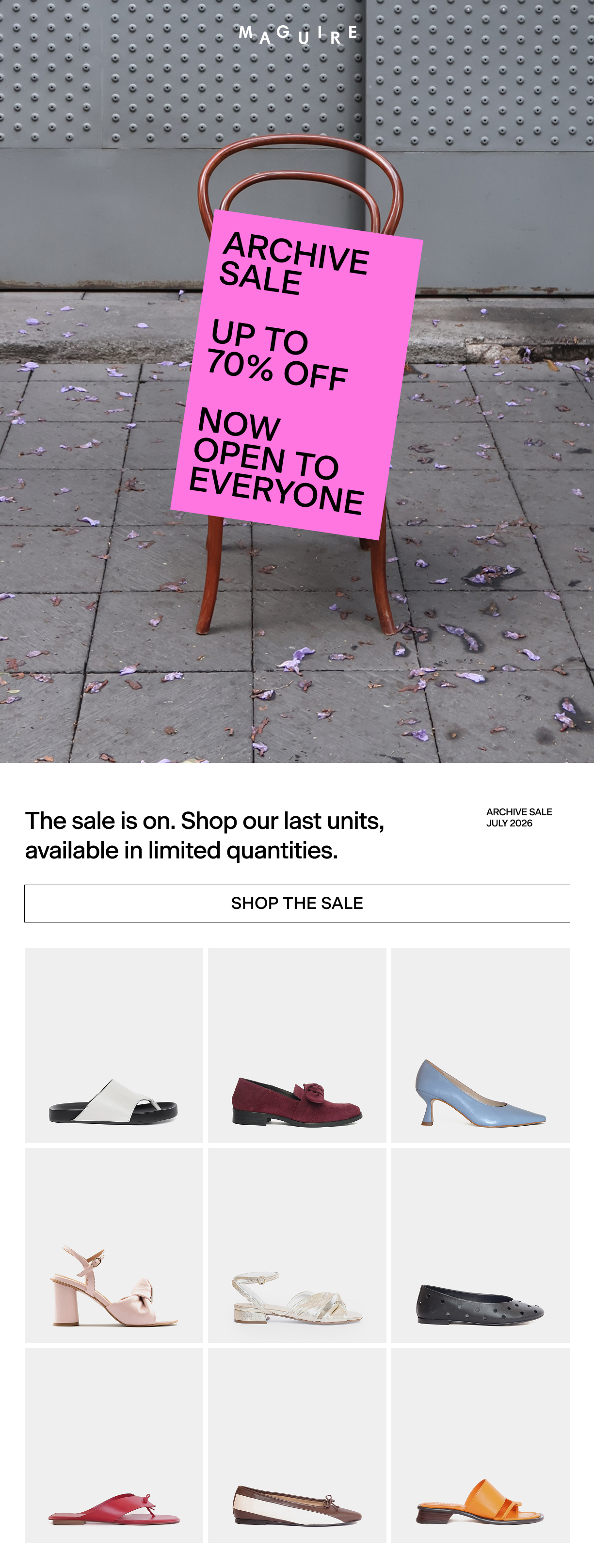 Archive Sale