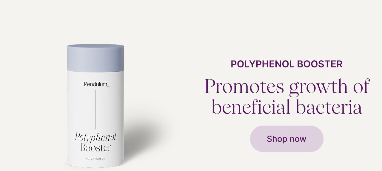 Polyphenol Booster. Promotes growth of beneficial bacteria.