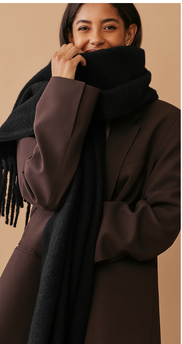 Recycled Cashmere Scarf
