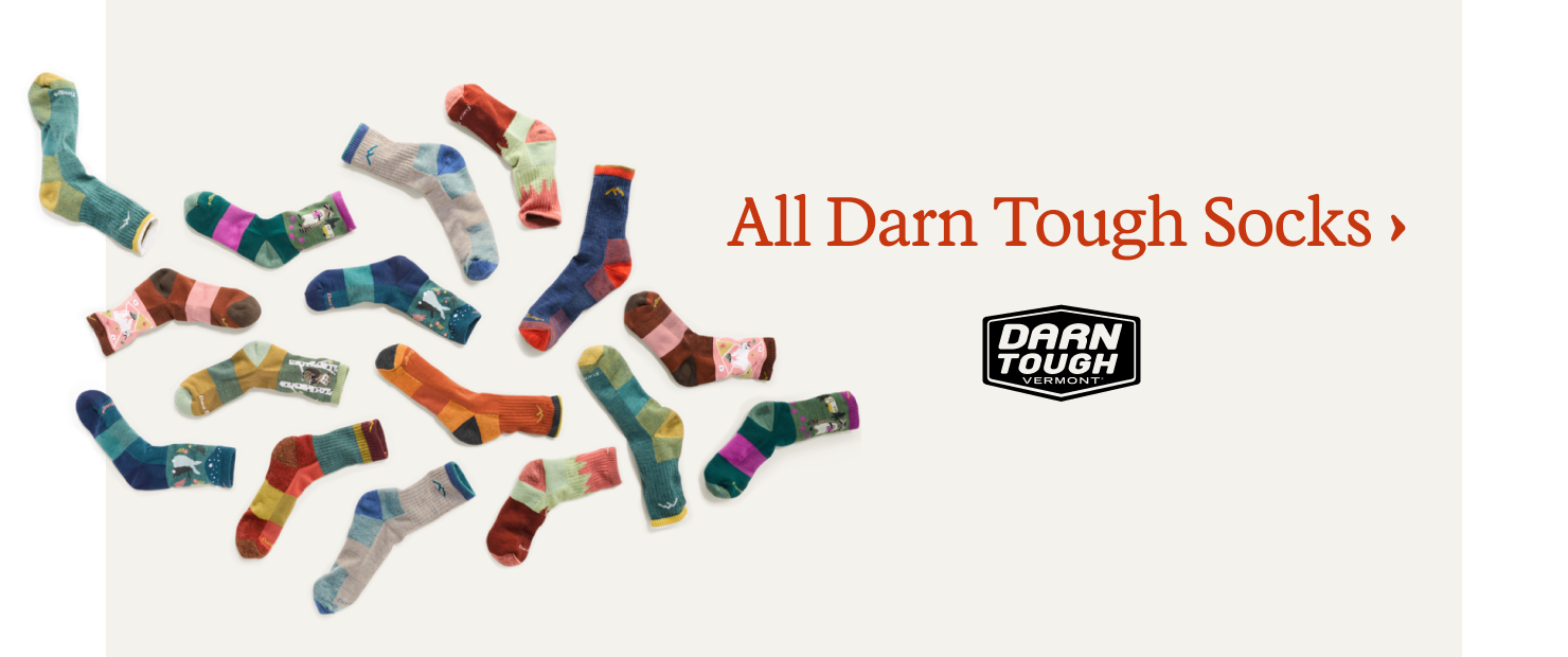 All Darn Tough socks. 