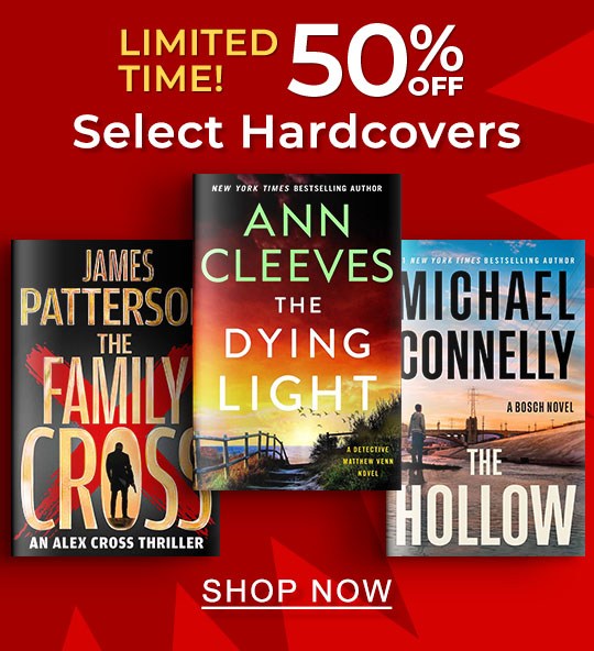 LIMITED TIME! 50% OFF Select Hardcovers - SHOP NOW