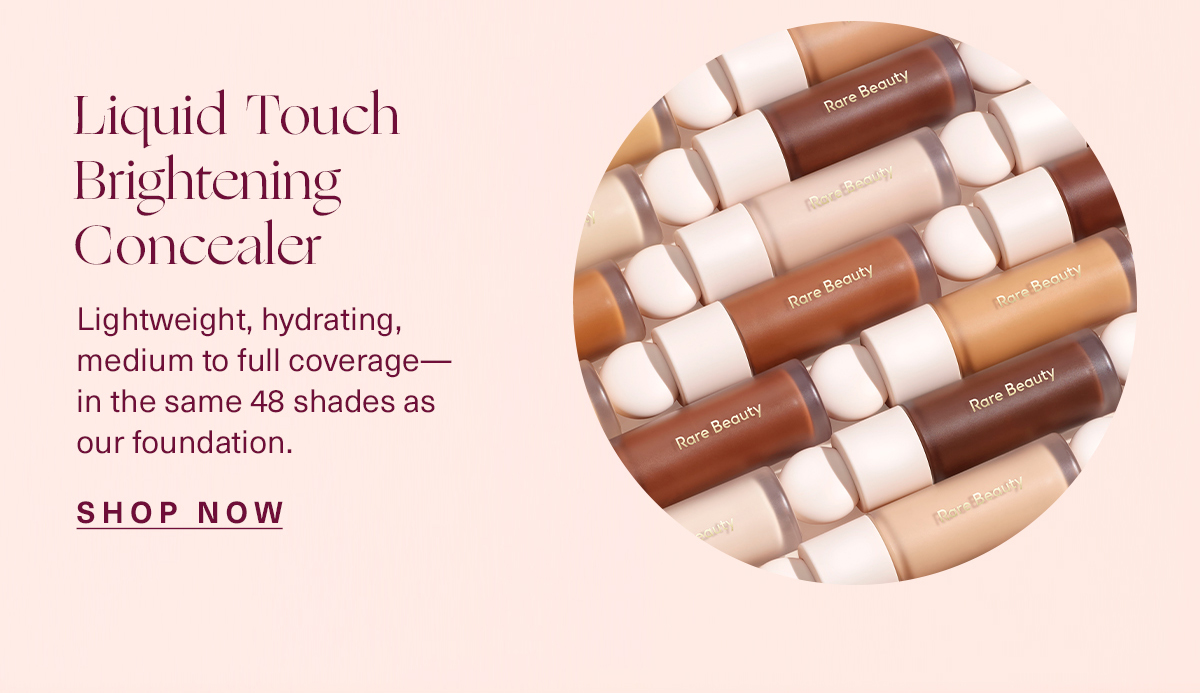 Liquid tough brightening concealer - lightweight, hydrating, medium to full coverage &mdash; in the same 48 shades as our foundation. Shop now