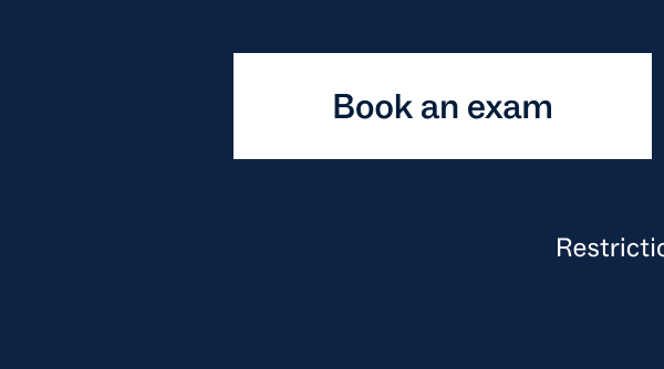 Book an exam