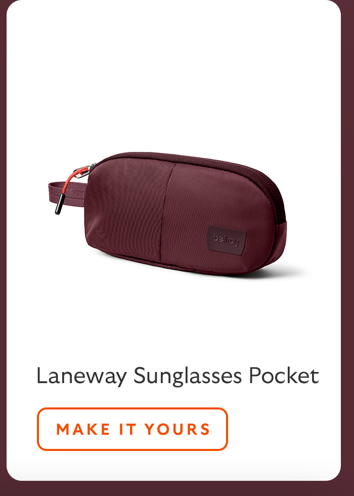 Laneway Sunglasses Pocket