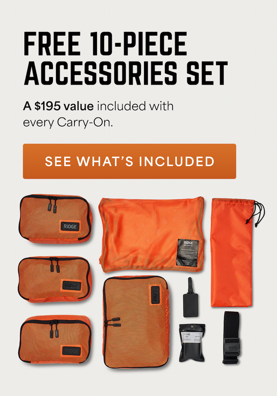 FREE 10-Piece Accessories Set