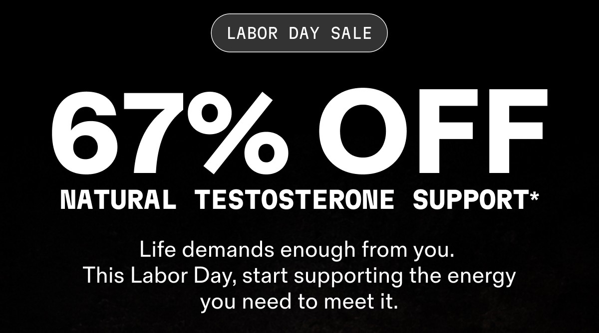 LABOR DAY SALE | 67% OFF