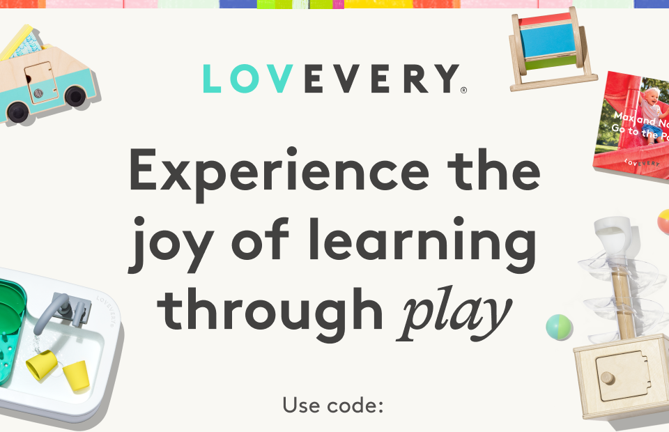 Lovevery Experience the joy of learning through play. Use code: