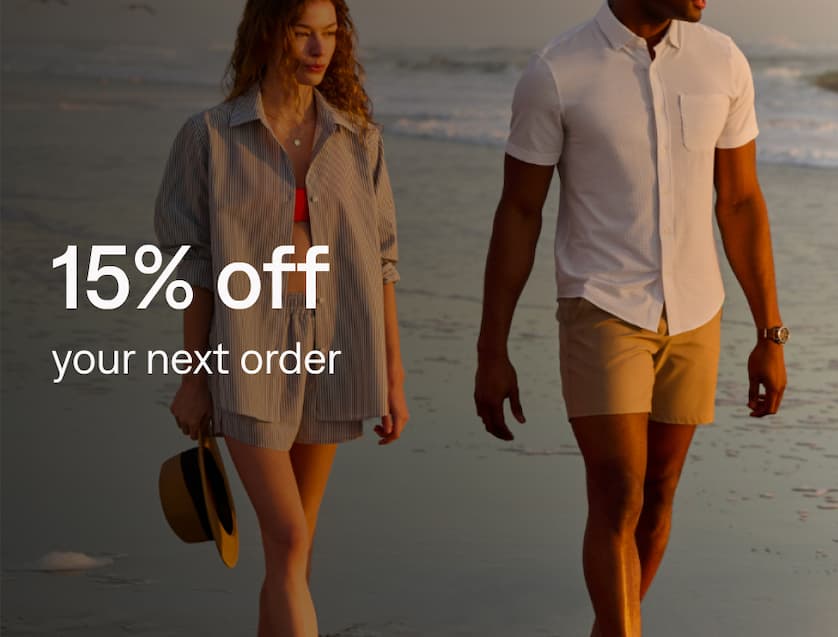 15% off your next order