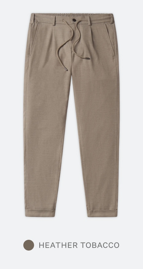 SoHo Trouser - Heather Tobacco