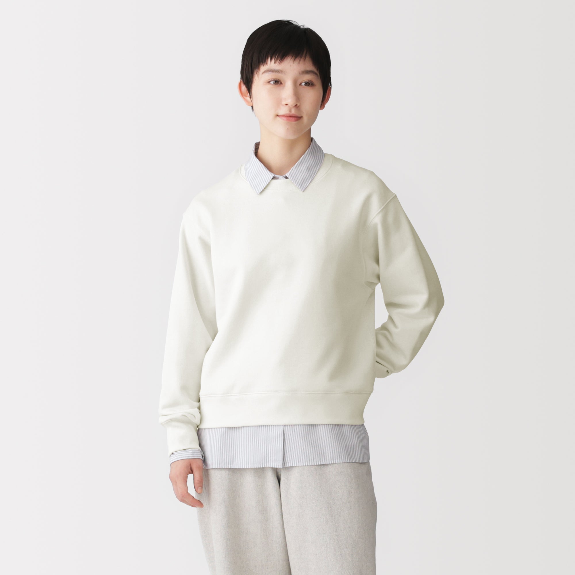 Image of French Terry Pullover Sweatshirt