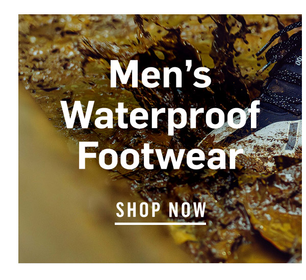 Men's Waterproof Footwear. Shop Now!