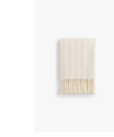 Alpaca Wool Striped Scarf