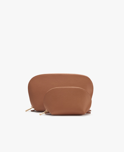 Travel Case Set Caramel