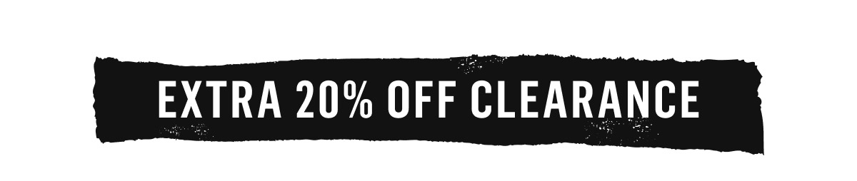 Extra 20% Off Clearance