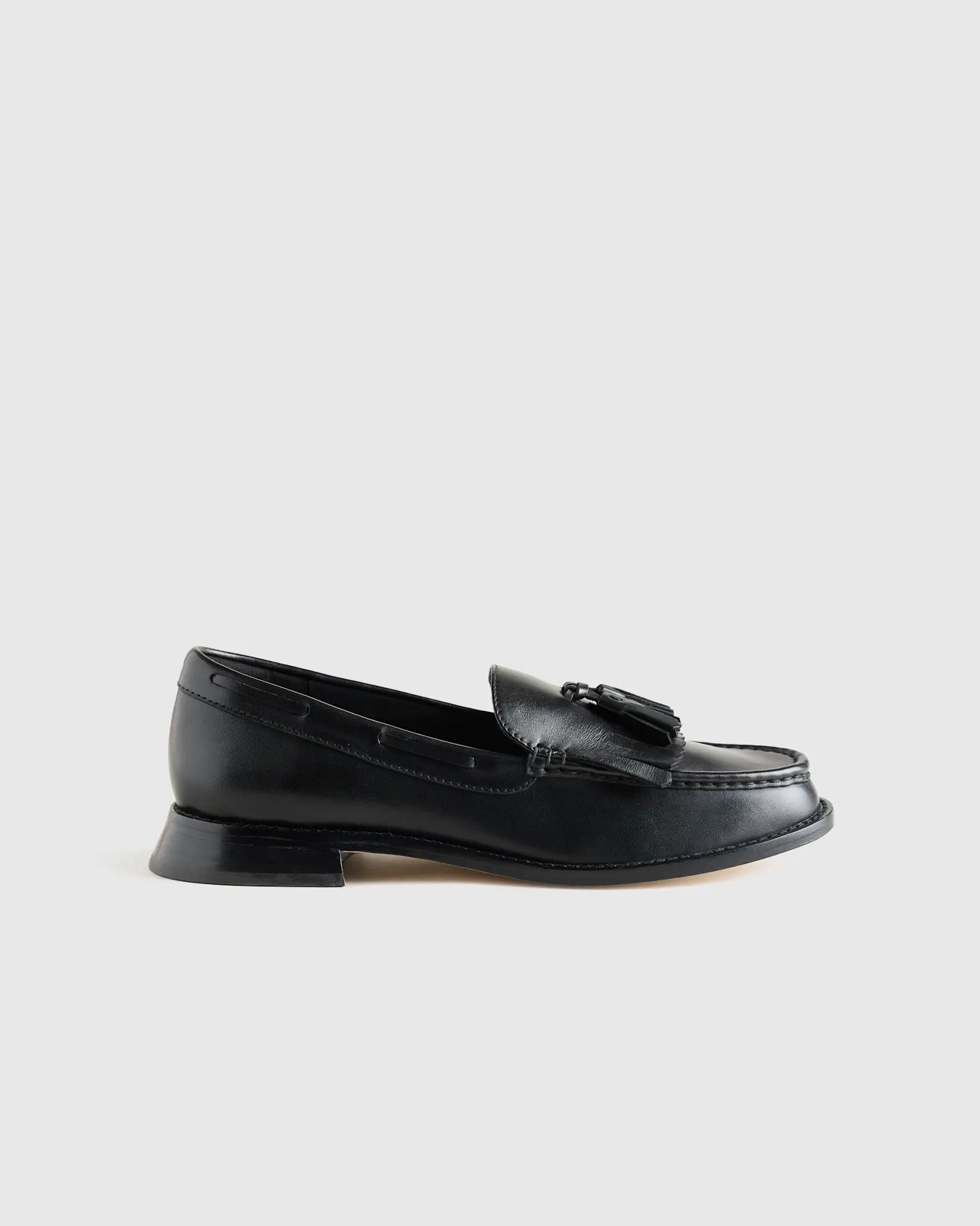 Italian Leather Tassel Loafer