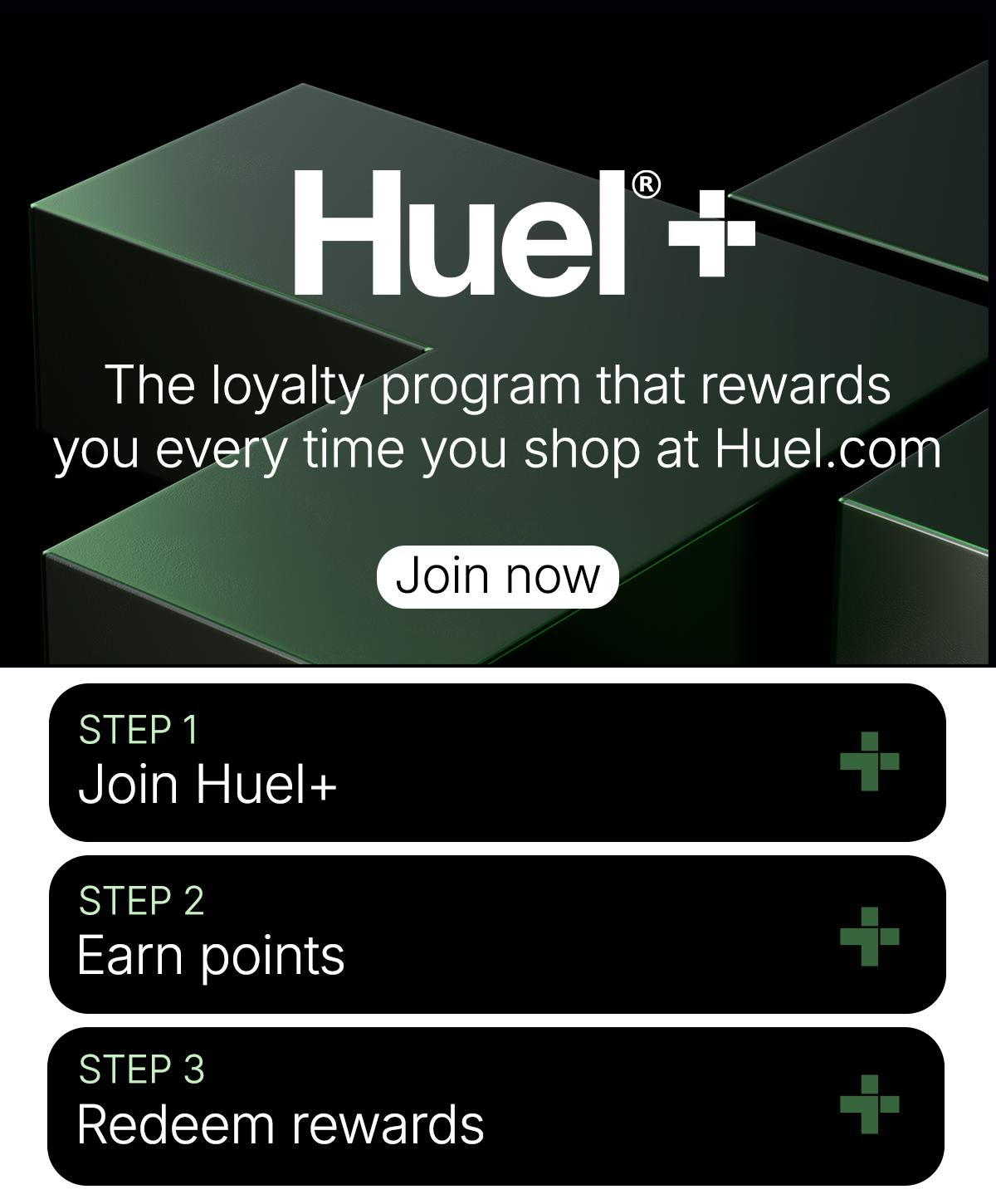 Join Huel+ 
