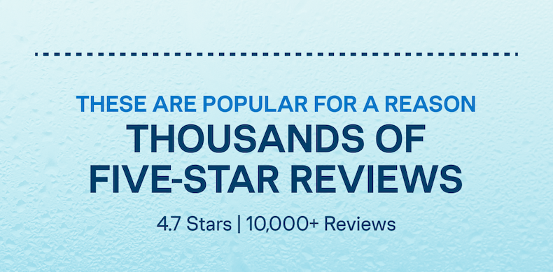 Thousands of 5-Star Reviews