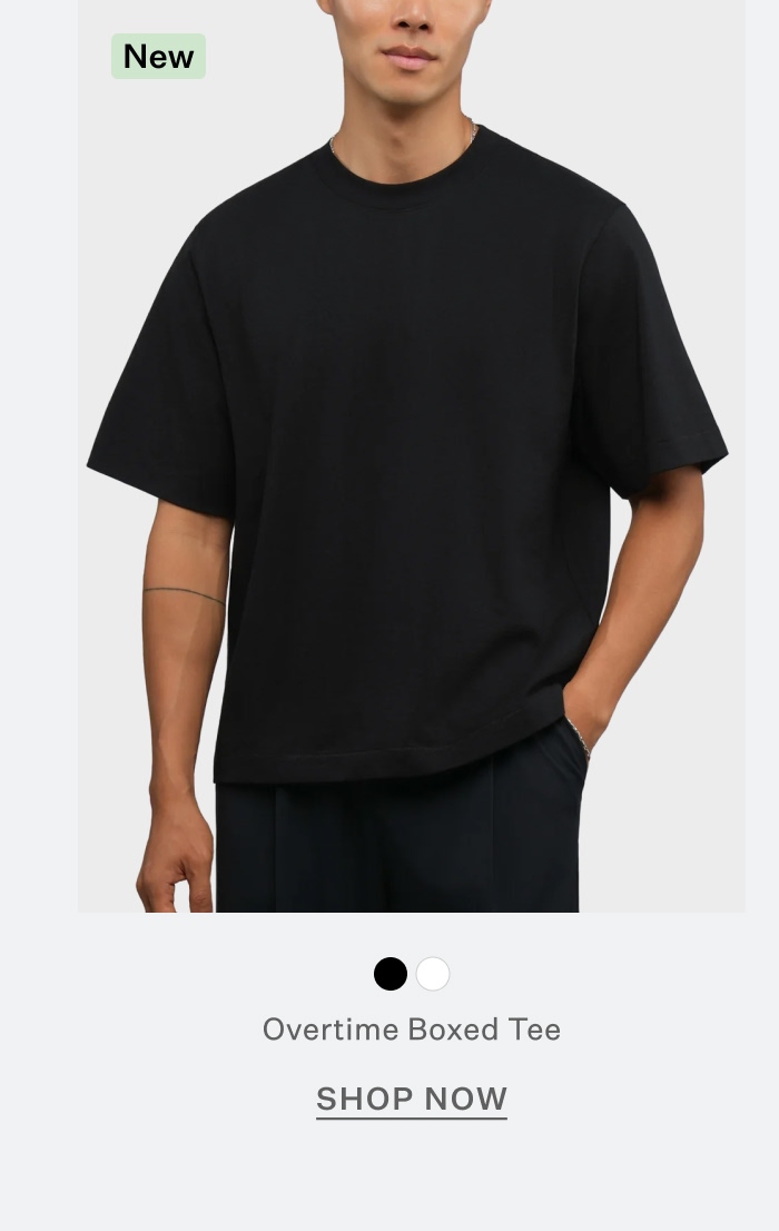 Overtime Boxed Tee