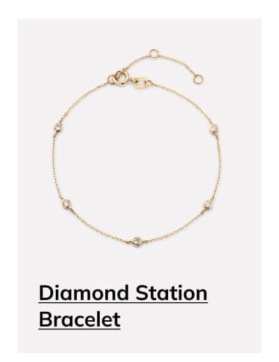 Diamond Station Bracelet