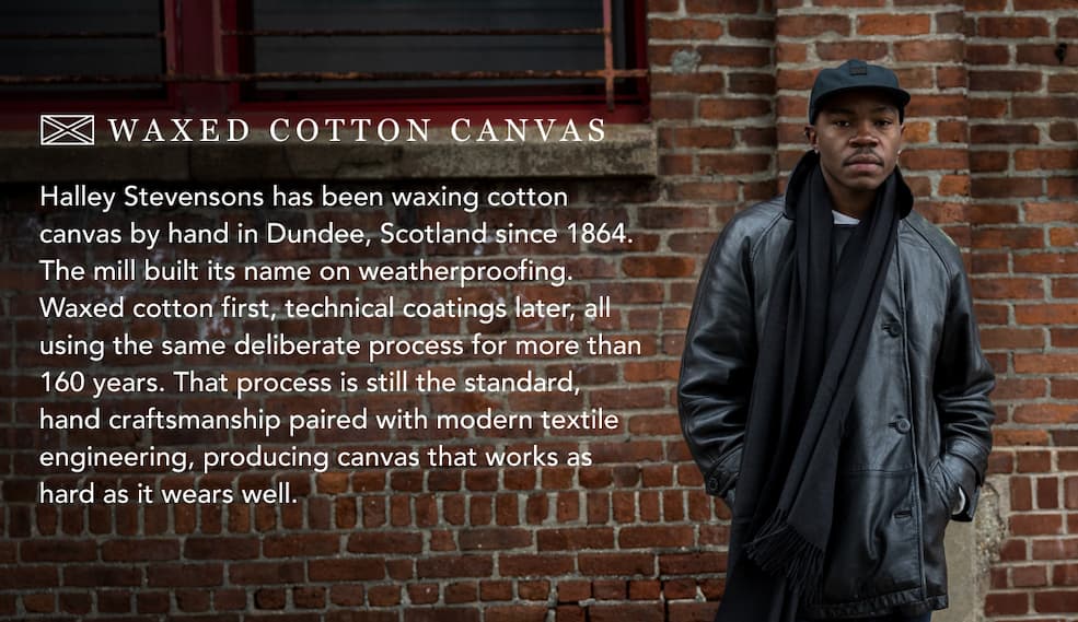 Waxed Cotton Canvas