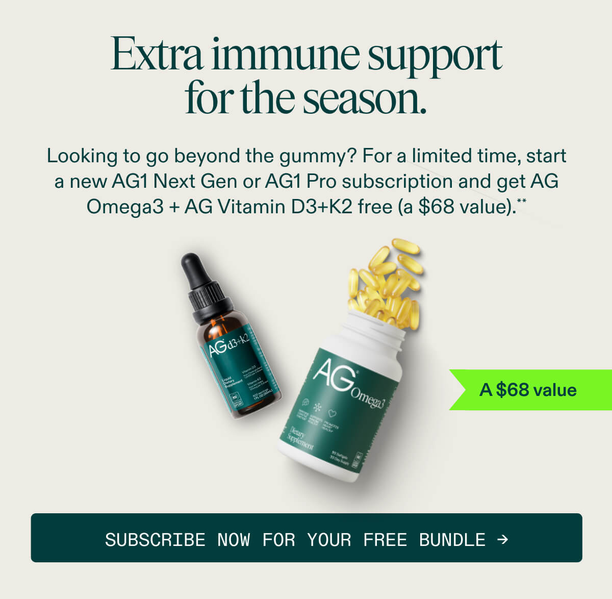Get The Immune Support Bundle FREE
